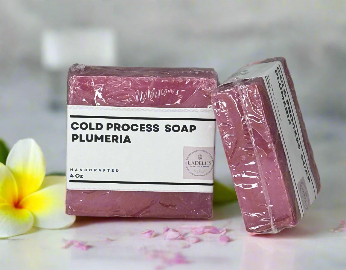 Artisan Made Cold Process Soap "Inspired by Plumeria"