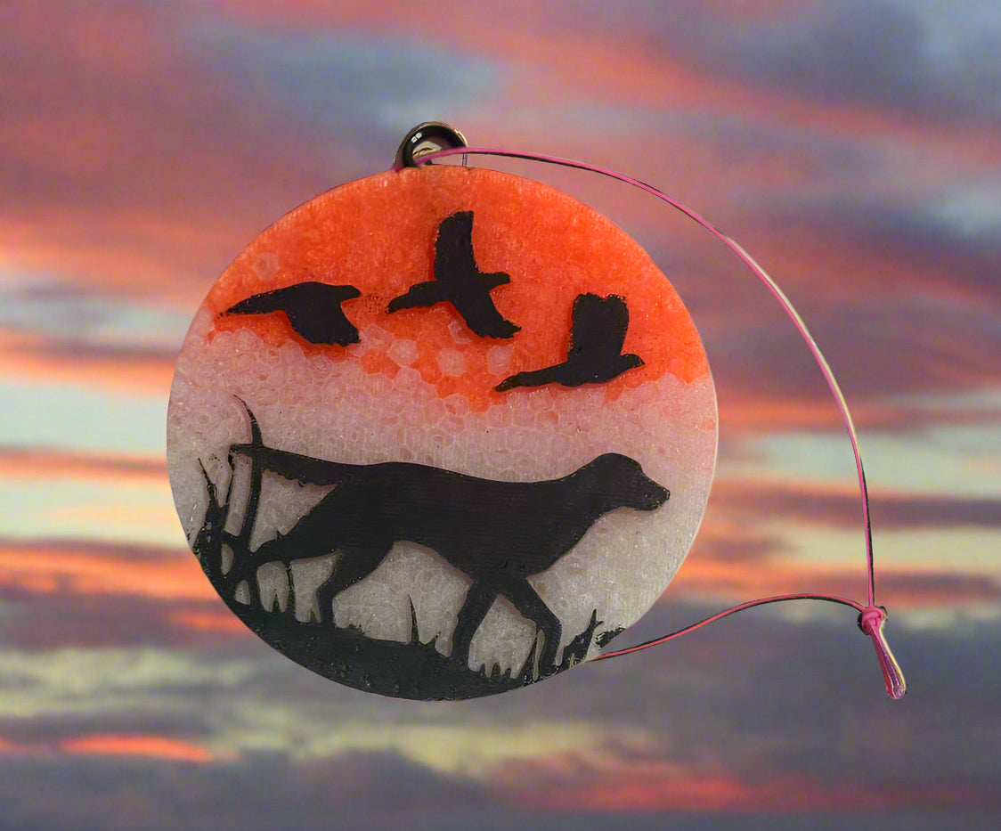 Large Max Scent Load Artisan Made Hanging Car Freshener "Inspired Bombshell" Scent