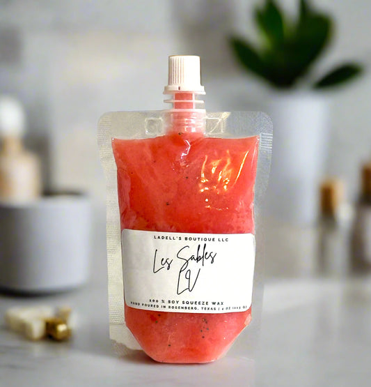Hand Made | Four Ounce | Max Scent Load | Squeeze Wax Melt Pouch Long-Lasting Fragrance • Flame-Free • Mess-Free