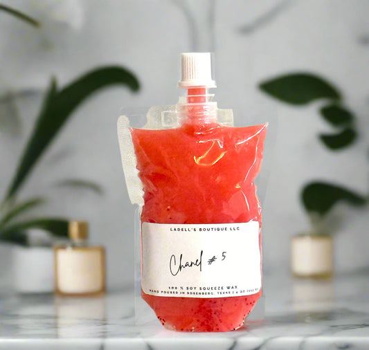 Hand Made | Four Ounce | Max Scent Load | Squeeze Wax Melt Pouch Long-Lasting Fragrance • Flame-Free • Mess-Free