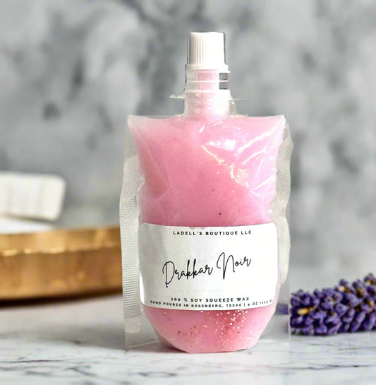 Hand Made | Four Ounce | Max Scent Load | Squeeze Wax Melt Pouch Long-Lasting Fragrance • Flame-Free • Mess-Free