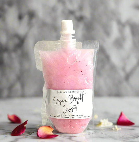 Hand Made | Four Ounce | Max Scent Load | Squeeze Wax Melt Pouch Long-Lasting Fragrance • Flame-Free • Mess-Free