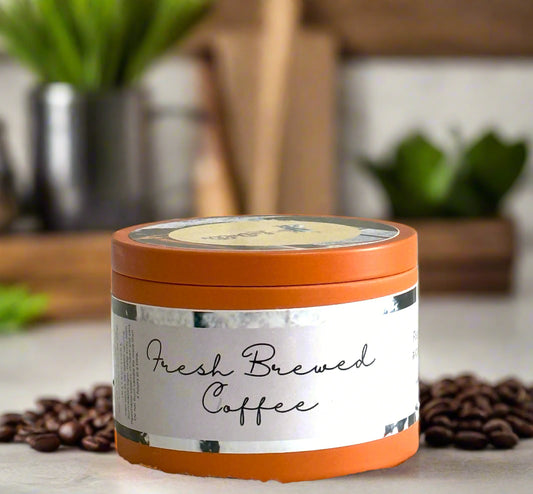 Hand-Poured Scented Candle | 8 oz | Soft Matte Tin | Max Scent Load | Long-Lasting Fragrance | Toxin-Free