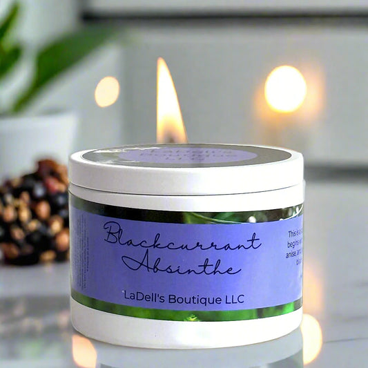 Hand-Poured Scented Candle | 8 oz | Soft Matte Tin | Max Scent Load | Long-Lasting Fragrance | Toxin-Free