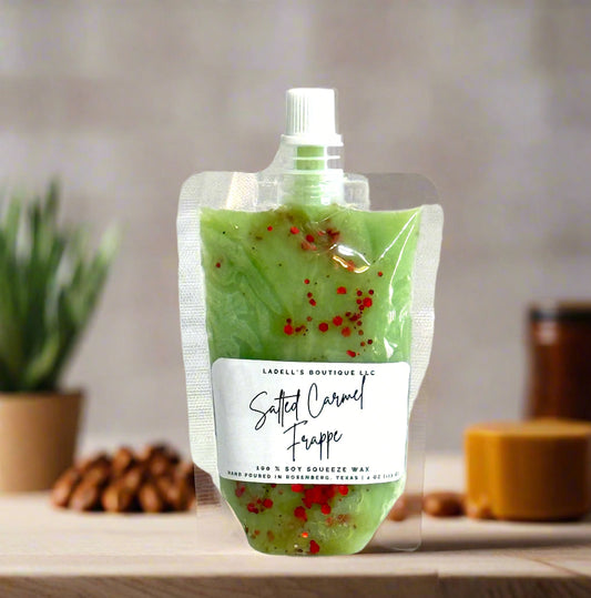 Hand Made | Four Ounce | Max Scent Load | Squeeze Wax Melt Pouch Long-Lasting Fragrance • Flame-Free • Mess-Free