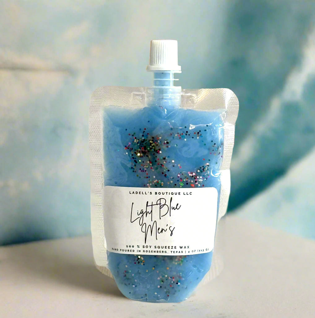 Hand Made | Four Ounce | Max Scent Load | Squeeze Wax Melt Pouch Long-Lasting Fragrance • Flame-Free • Mess-Free
