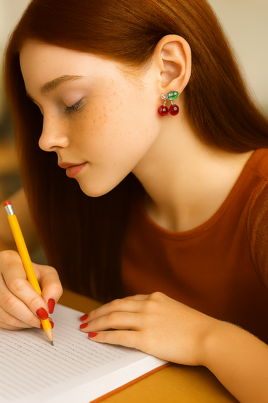 Cherry Inpired Earrings